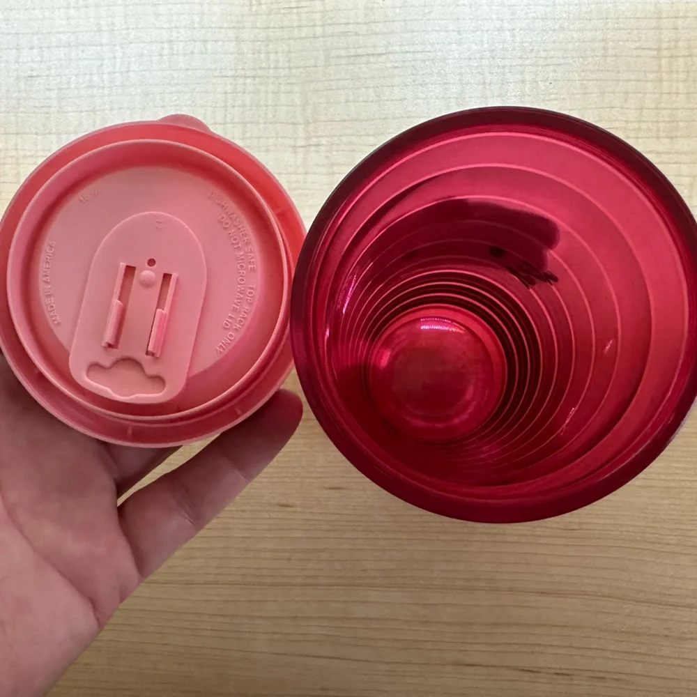 Tervis Hello Kitty Red Tumbler with Pink Lid